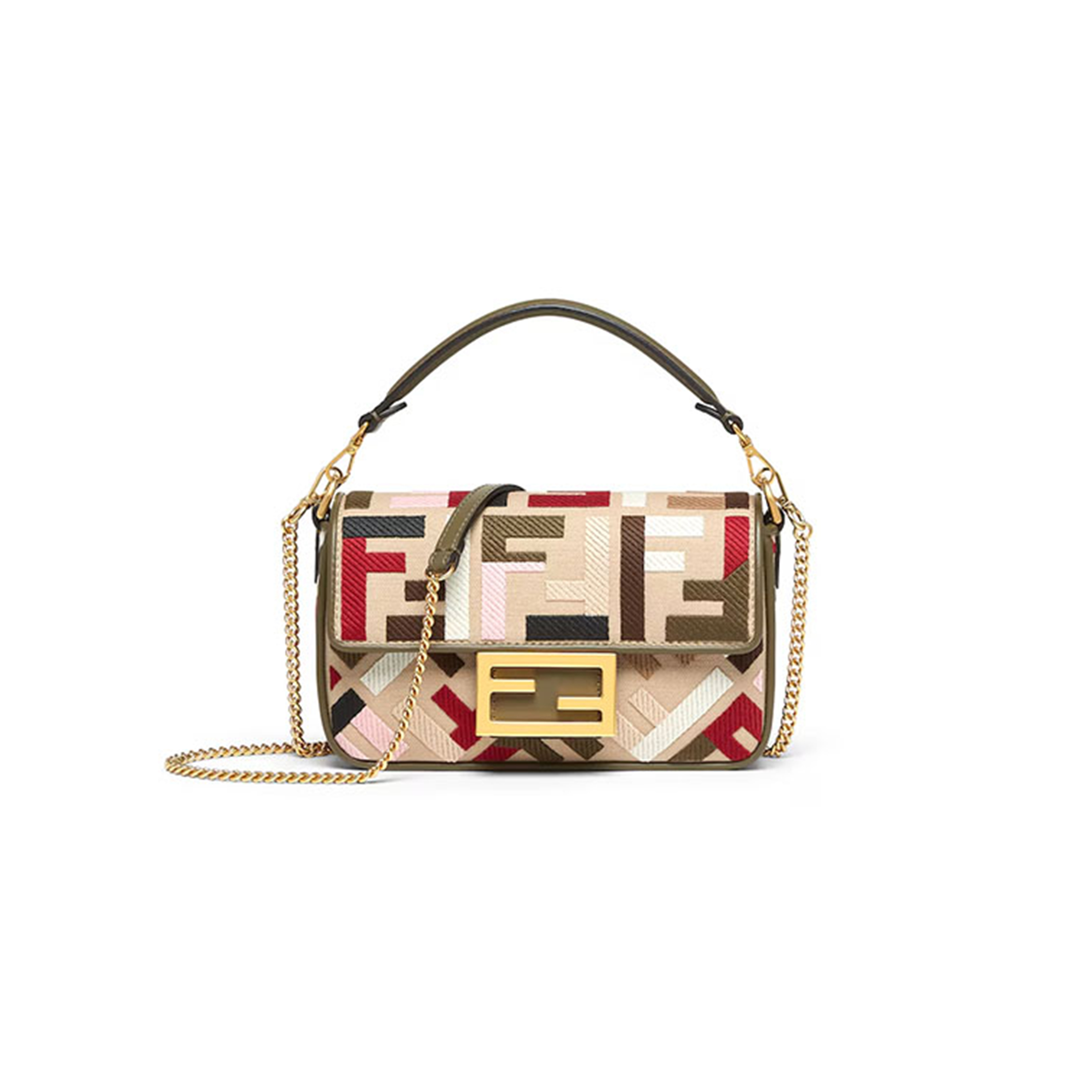 F**di baguette mini 8bs017anh4f1q6o (19.5*11*5cm)